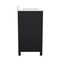 Flash Furniture Haven 30 Inch Bathroom Vanity w/Sink, Storage Cabinet w/Soft Close Doors and Bottom Drawer, Black FS-BN-4-30-KD-BK-GG - alternate 10